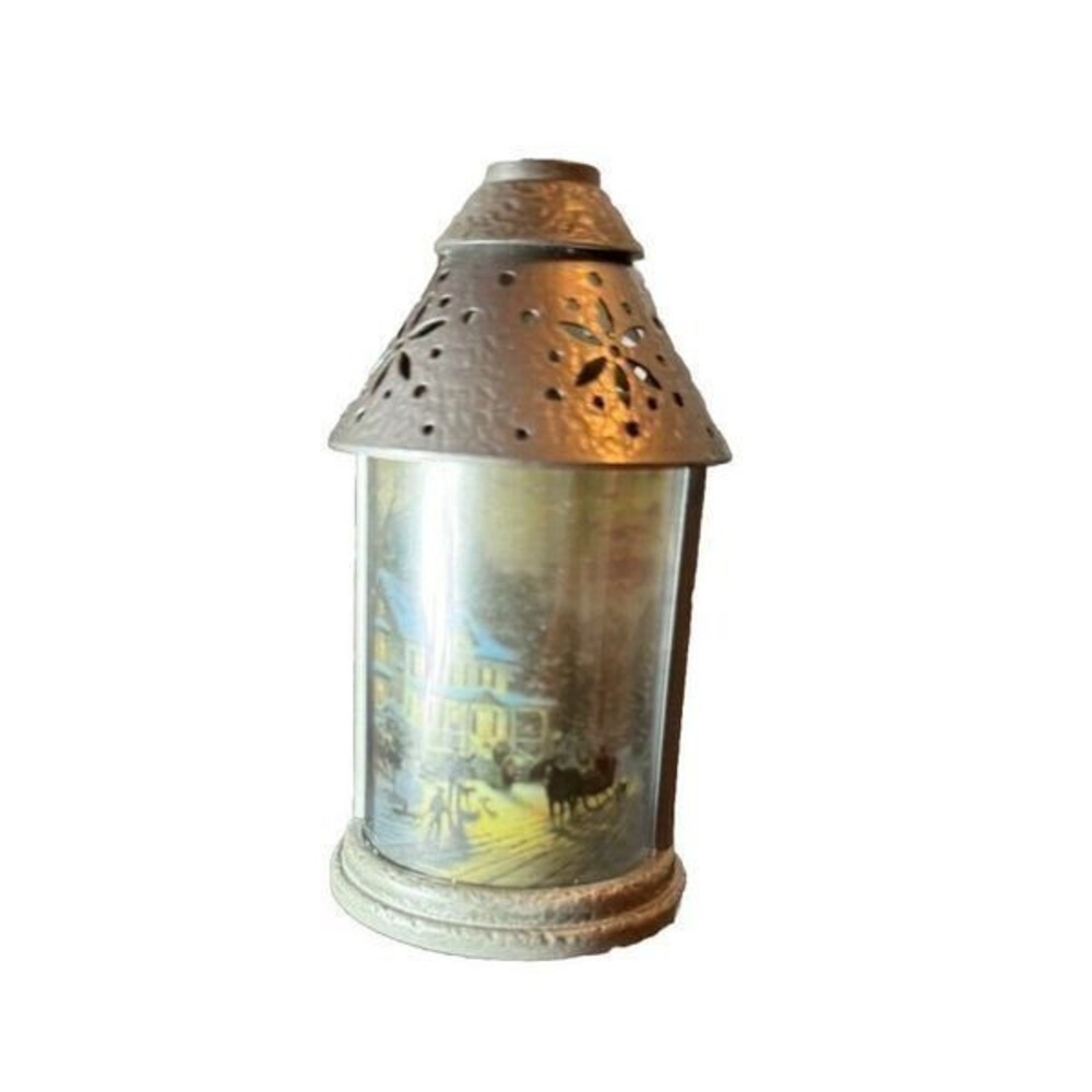 Hallmark Thomas Kinkade Painter of Light Home for the Holidays Ornament Lantern